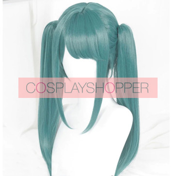 Green 45cm Vocaloid POP UP PARADE Hatsune Miku The Vampire Ver. Perruque de cosplay