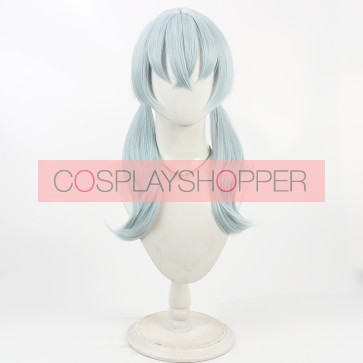50cm ブルー ビデオゲーム ブルーアーカイブ ヴァルキリーポリスアカデミー生徒 コスプレ ウィッグ