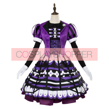 Disney Cartoon Minnie Mouse Dress Cosplay Costume 