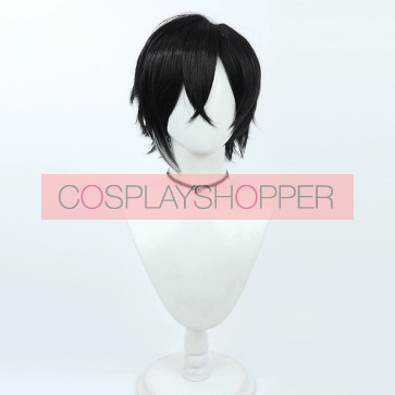 30cm  アニメ/バーチャルインフルエンサー バーチャルユーチューバー 識名アキラ コスプレ ウィッグ