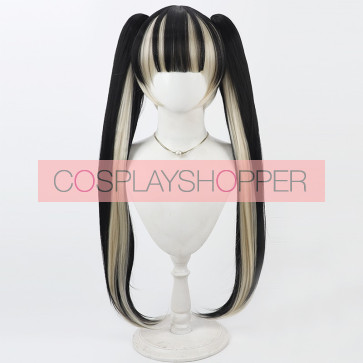 90cm  アニメ/バーチャルインフルエンサー バーチャルユーチューバー 重風亭ラデン コスプレ ウィッグ