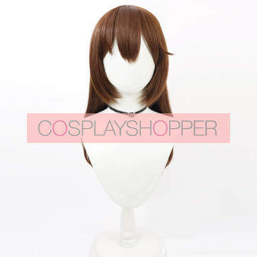 60cm ブラウン ビデオゲーム ギルティギア メイ コスプレ ウィッグ