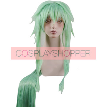  グリーン100cm ゴブリンスレイヤー ハイエルフアーチャー コスプレウィッグ  