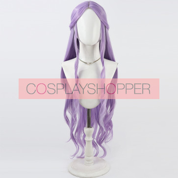 紫 100cm プリキュア 風鈴あすみ コスプレウィッグ