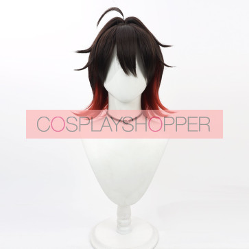 35cm  ビデオゲーム 原神  コスプレ ウィッグ