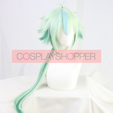 80cm グリーン ビデオゲーム 原神 スクロース コスプレ ウィッグ