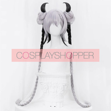 90cm  ビデオゲーム 原神  コスプレ ウィッグ