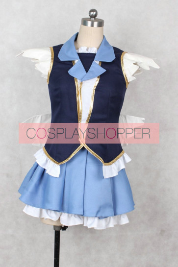 アニメ ハピネスチャージプリキュア！ キュアプリンセス/白雪ひめコスプレ衣装